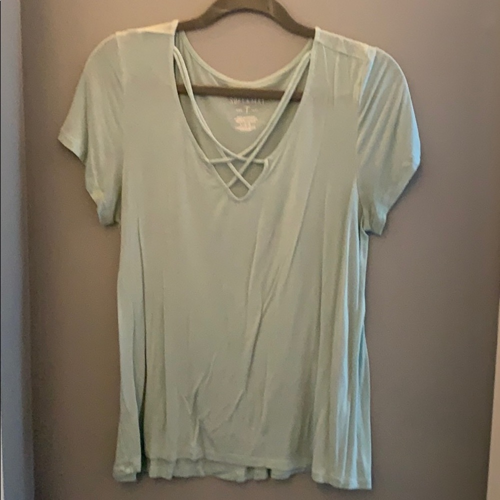 american eagle soft and sexy shirt